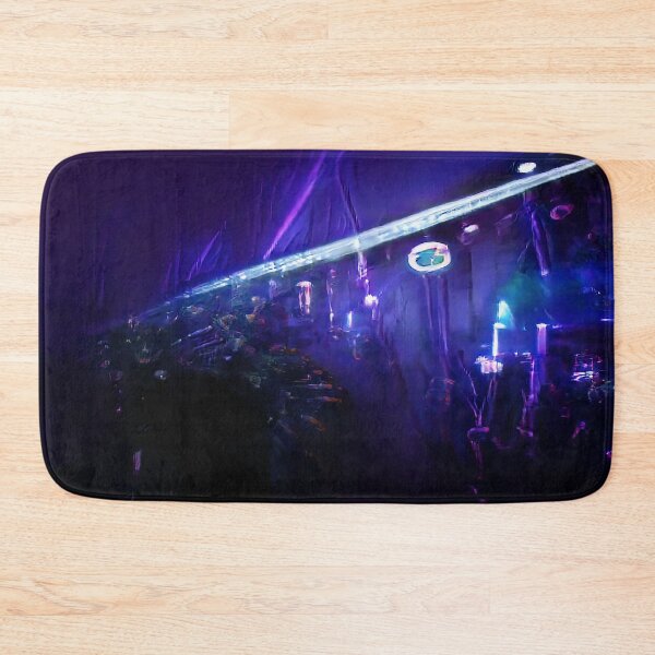 Item preview, Dark Purple Abstract Bio City designed and sold by BioDigital-Jazz.
