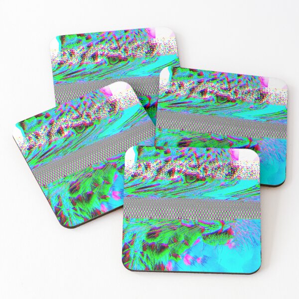 Item preview, Leopard Glitch Art designed and sold by glitchhub.