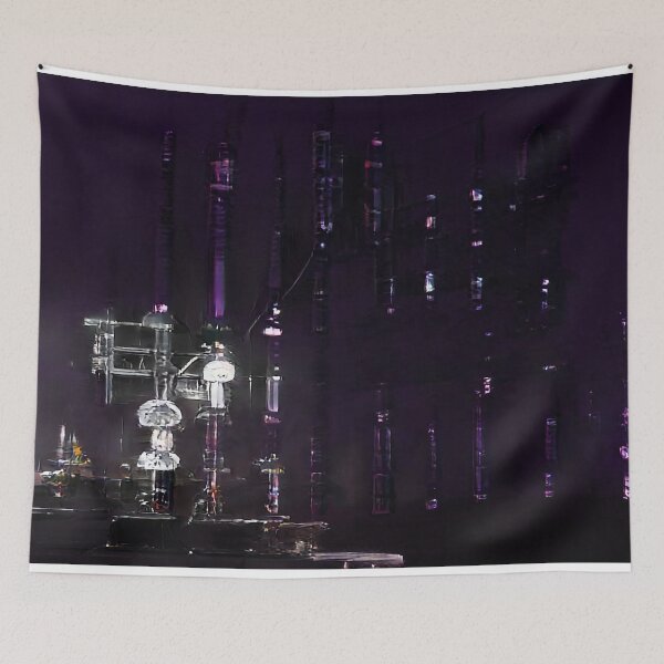 Item preview, Techno City at Night designed and sold by BioDigital-Jazz.