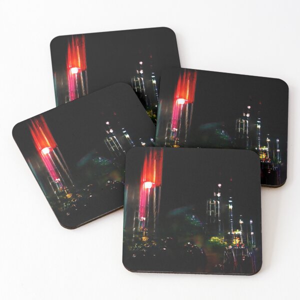 Item preview, Minimalist Abstract Solarpunk City designed and sold by BioDigital-Jazz.