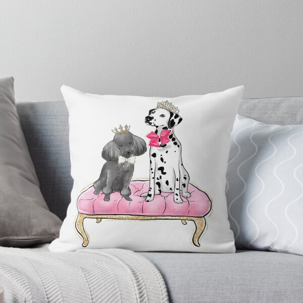 Item preview, Royal dogs fashion illustration designed and sold by Lalanacliparts.