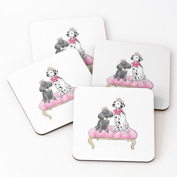 Item preview, Royal dogs fashion illustration designed and sold by Lalanacliparts.