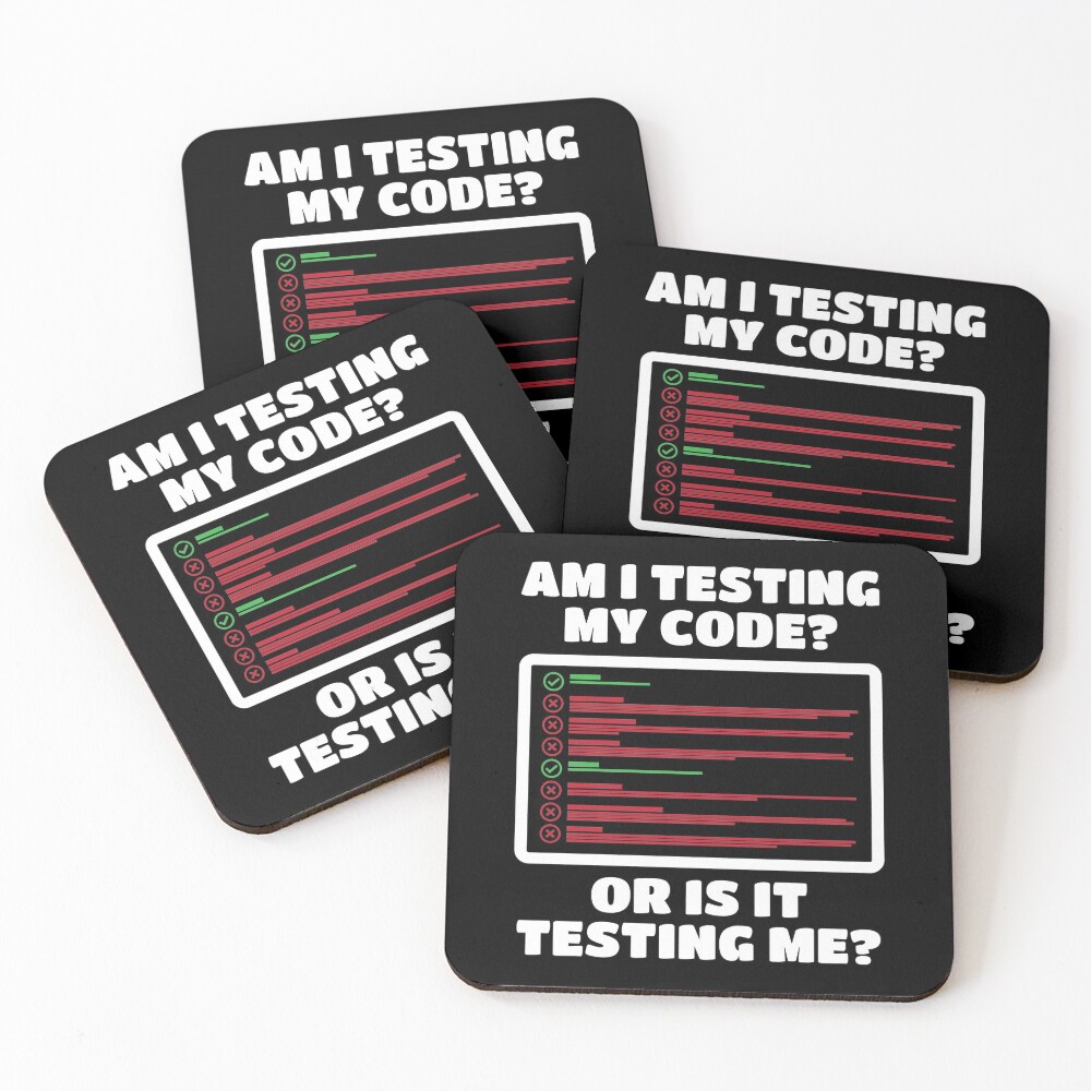 Item preview, Coasters (Set of 4) designed and sold by Tech-e-Tees.