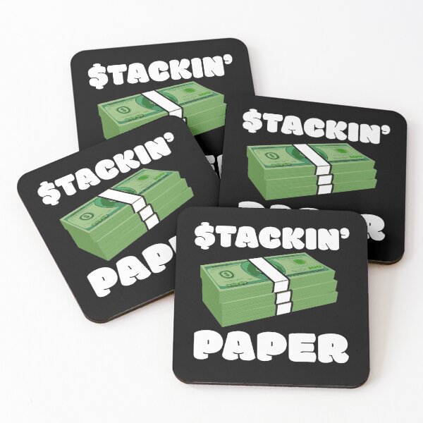 Item preview, Stackin Paper Hustler Money Maker Gift designed and sold by SuperFreshArt.
