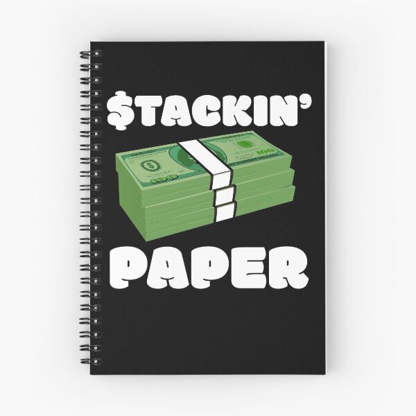 Item preview, Stackin Paper Hustler Money Maker Gift designed and sold by SuperFreshArt.