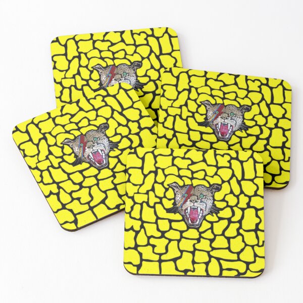Item preview, Street Walking Cheetah on yellow designed and sold by mickwarkcup.