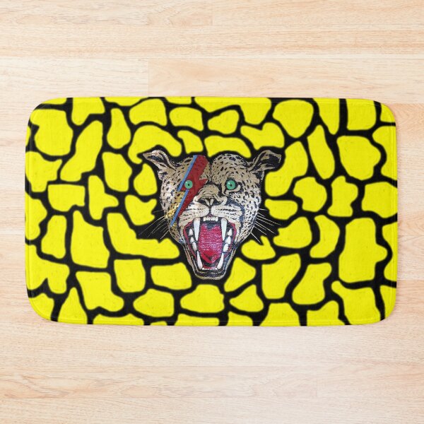 Item preview, Street Walking Cheetah on yellow designed and sold by mickwarkcup.