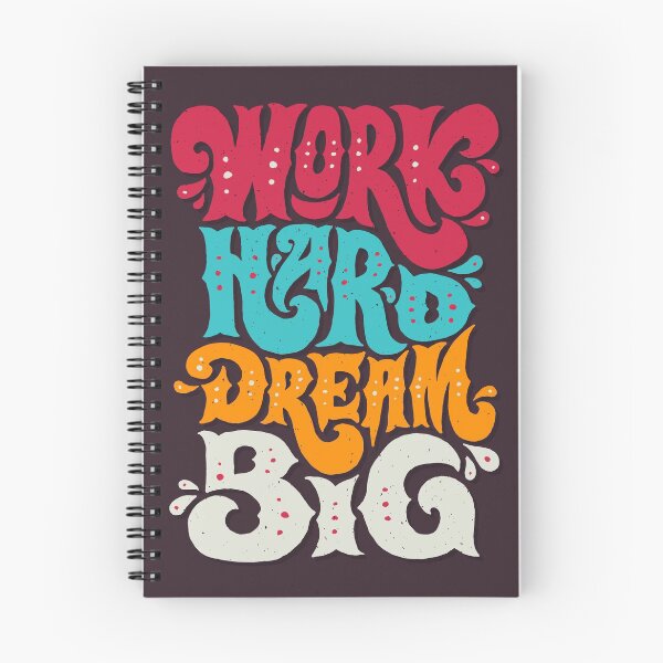 Item preview, WORK HARD DREAM BIG designed and sold by WeDropHard Store.