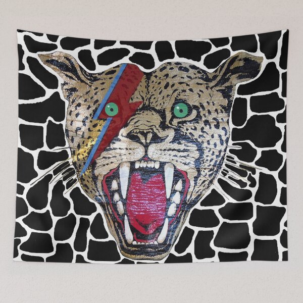 Item preview, Street Walking Cheetah on black, large head designed and sold by mickwarkcup.