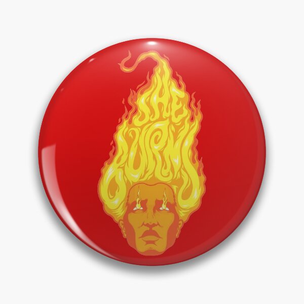 Item preview, She burns designed and sold by giddygiddygeddy.