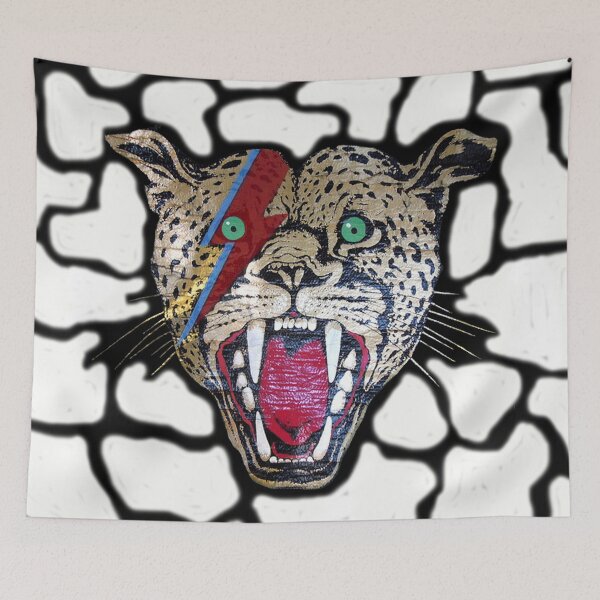 Item preview, Street Walking Cheetah on white, large head designed and sold by mickwarkcup.