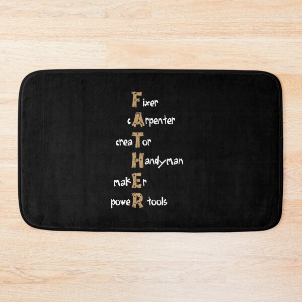 Item preview, FATHER - Builder words - Happy Father's Day designed and sold by Da-Family-Biz.