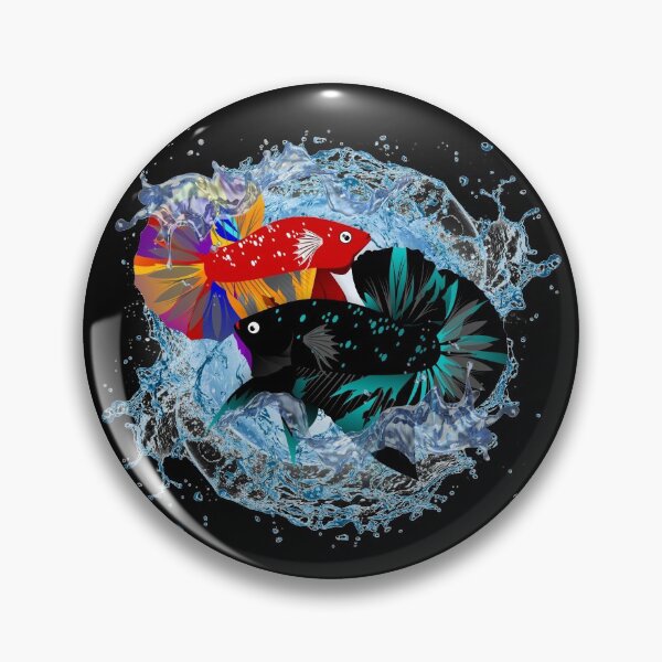 Item preview, Multicolour Betta Fish designed and sold by InraezPROJECT.