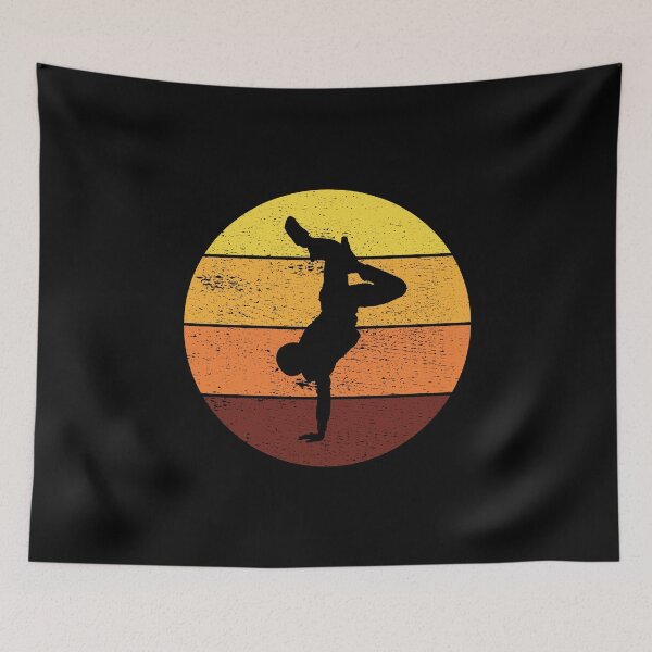 Item preview, Breakdance Breakdancing Break-dancer Vintage Retro designed and sold by CuteDesigns1.