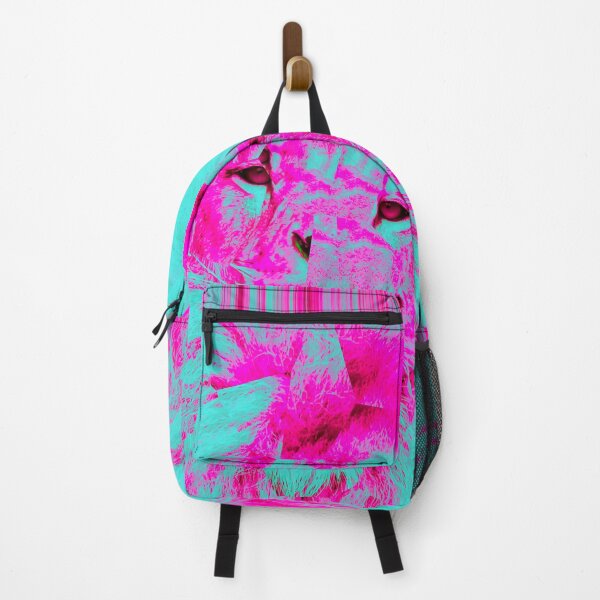 Item preview, Lion Vaporwave Glitch Art designed and sold by glitchhub.