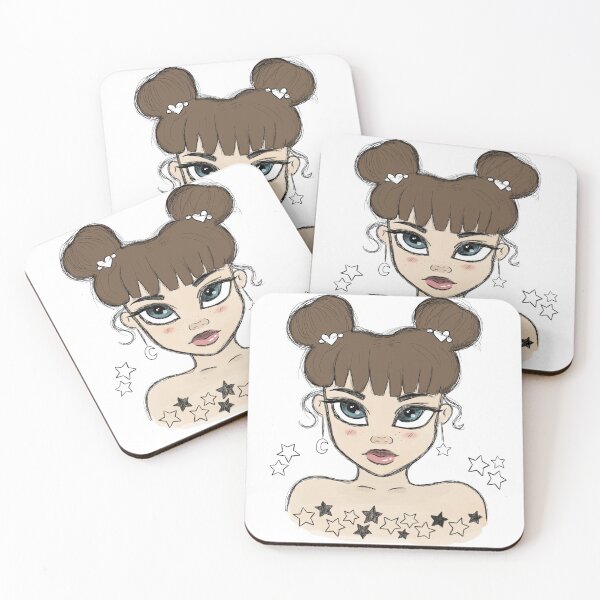 Item preview, Cute Dreamy Space Girl designed and sold by RishiStudies.
