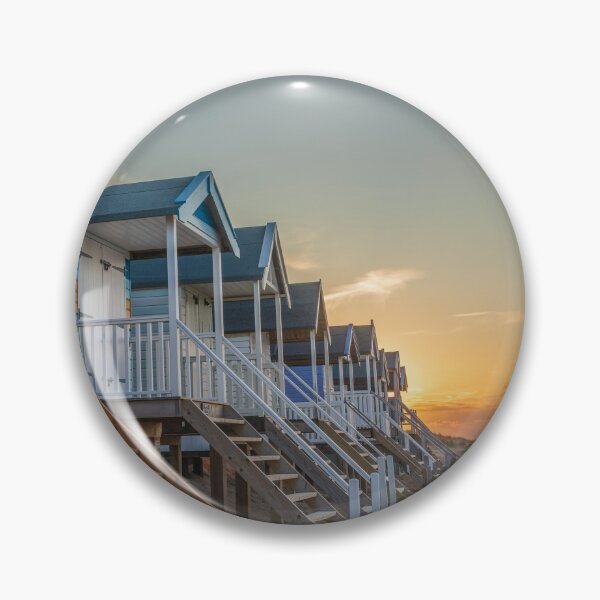 Item preview, Beach Hut Sunset at Wells designed and sold by dp-images.