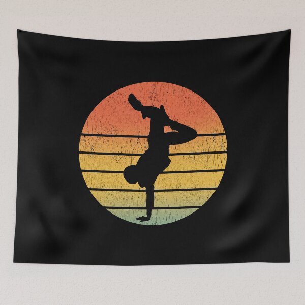 Item preview, Breakdance Breakdancing Break-dancer Vintage Retro designed and sold by CuteDesigns1.