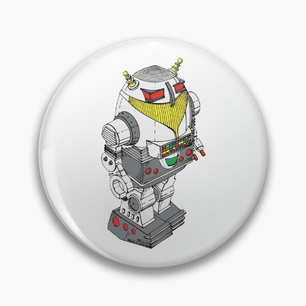Item preview, Sci-fi toy robot vector drawing designed and sold by binti163.