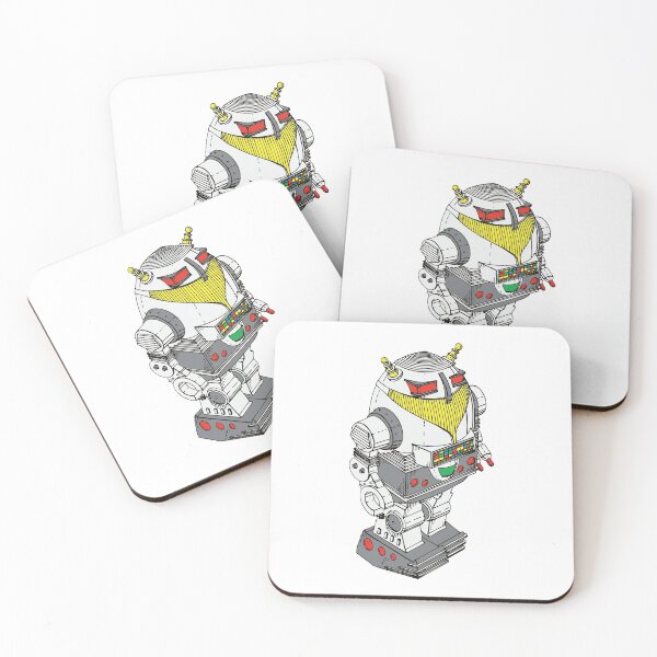 Item preview, Sci-fi toy robot vector drawing designed and sold by binti163.