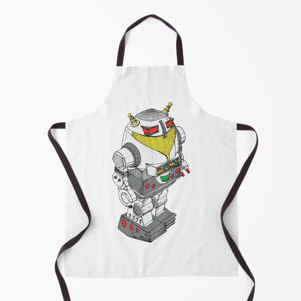 Item preview, Sci-fi toy robot vector drawing designed and sold by binti163.