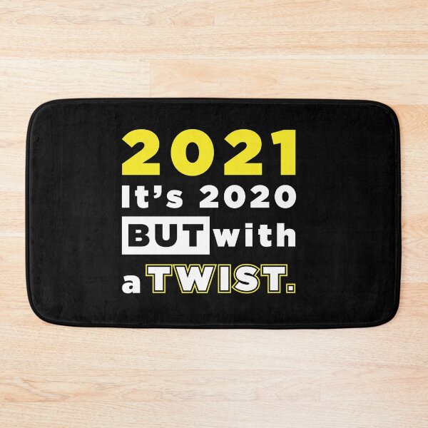 Item preview, 2021 Its 2020 But With A Twist Funny Joke Gift designed and sold by SuperFreshArt.