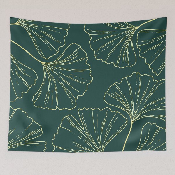 Item preview, Dark greeen stylish floral design designed and sold by Arimona.