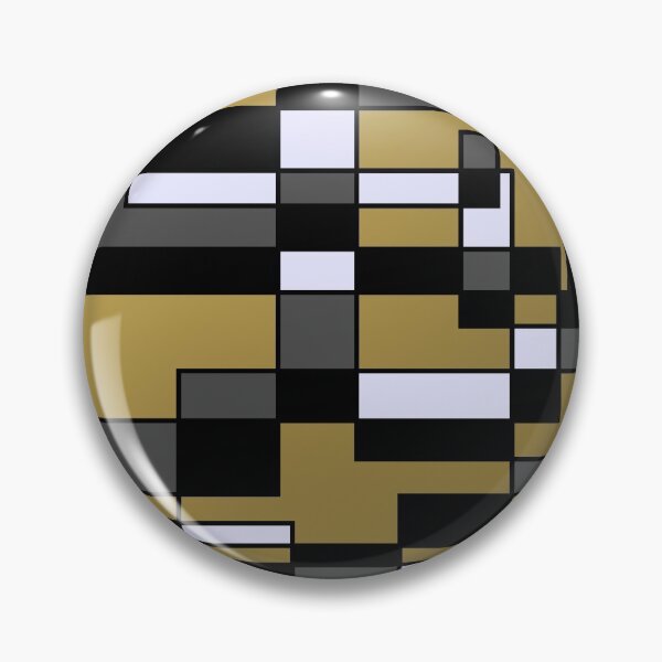 Item preview, Black White Gold Abstract designed and sold by IdrisRose.