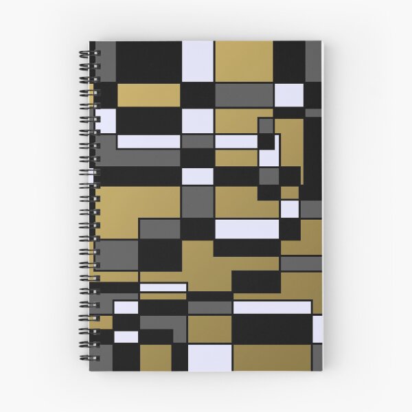 Item preview, Black White Gold Abstract designed and sold by IdrisRose.