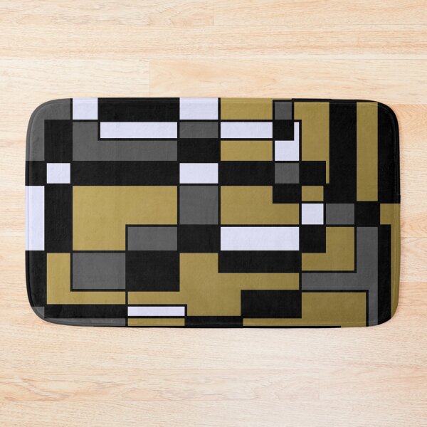 Item preview, Black White Gold Abstract designed and sold by IdrisRose.