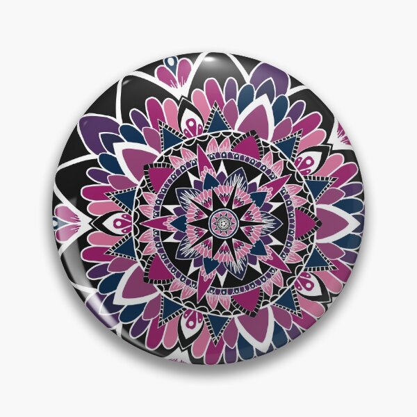 Item preview, Purple and Pink Mandala designed and sold by IdrisRose.