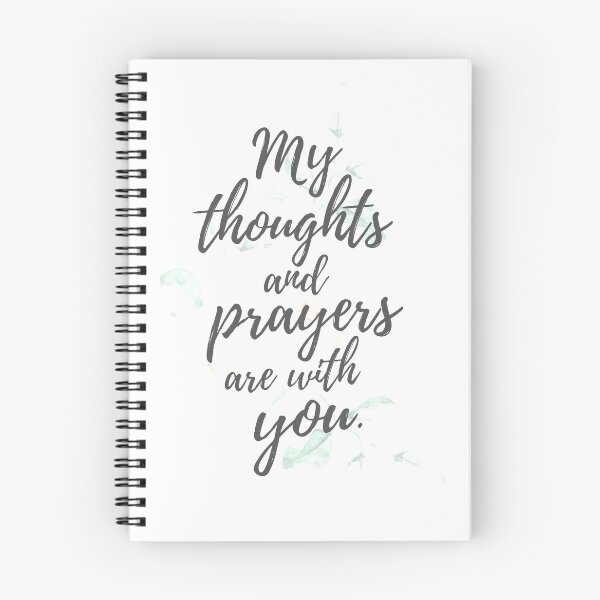 Item preview, My Thoughts and Prayers are with You, US Spelling designed and sold by Zentropik.