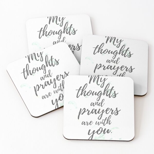 Item preview, My Thoughts and Prayers are with You, US Spelling designed and sold by Zentropik.
