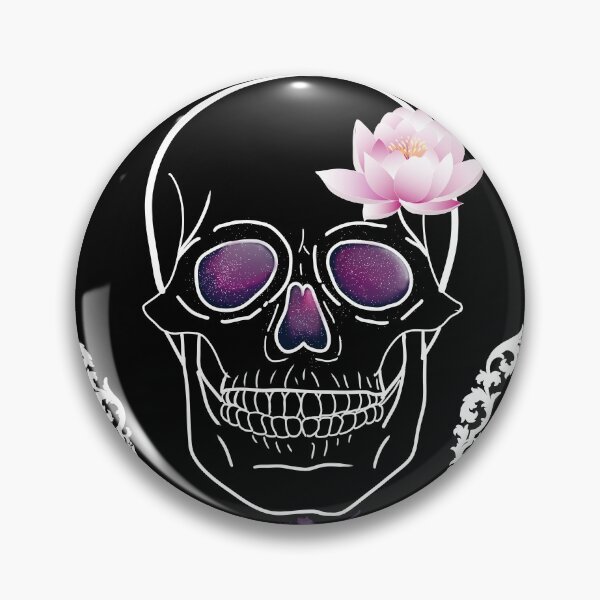 Item preview, Lily Skull and Moon Phases designed and sold by IdrisRose.