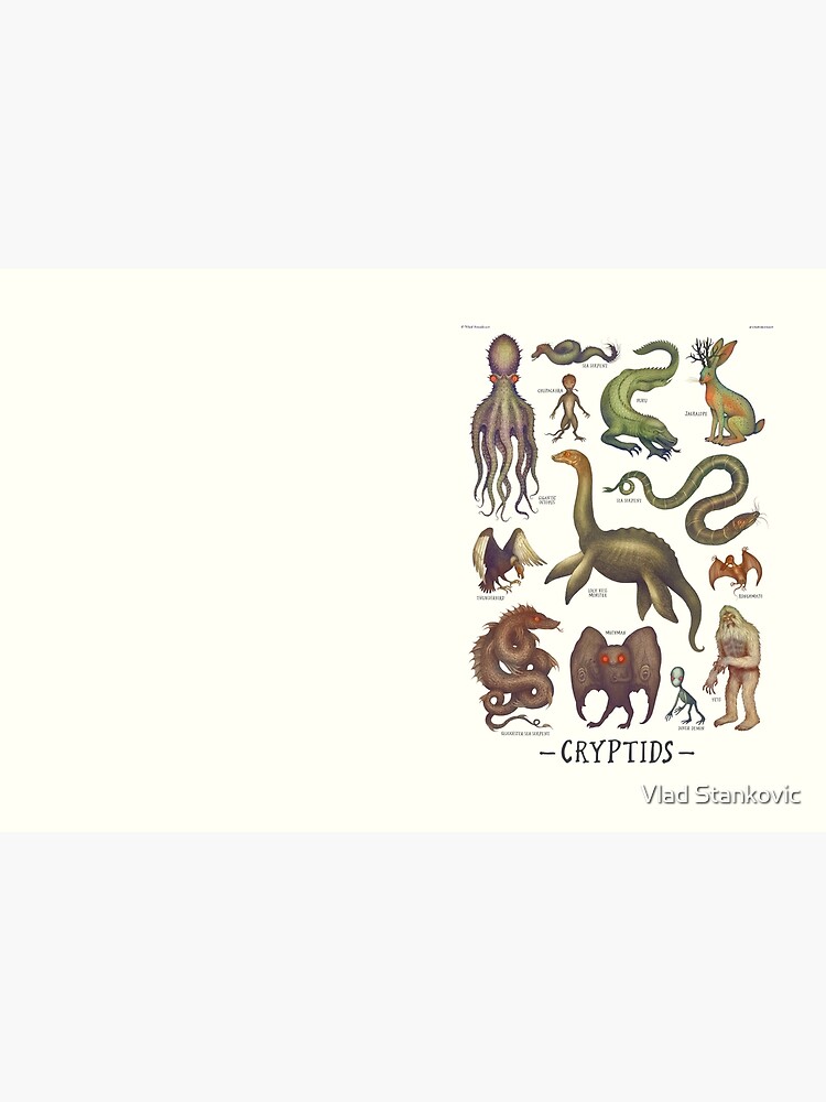 Cryptids, Cryptozoology species by vladimirsart