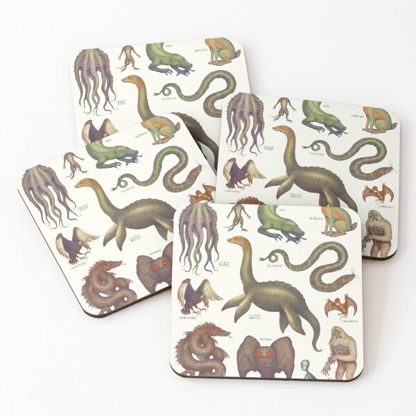 Item preview, Cryptids, Cryptozoology species designed and sold by Cabinet Of Curiosities by Vlad.