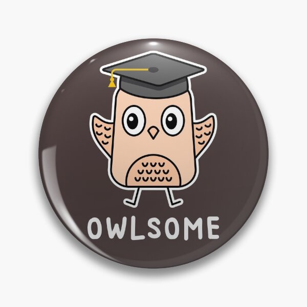 Item preview, Owlsome. Graduation gift. Awesome Owl With College Cap designed and sold by TashaVector.