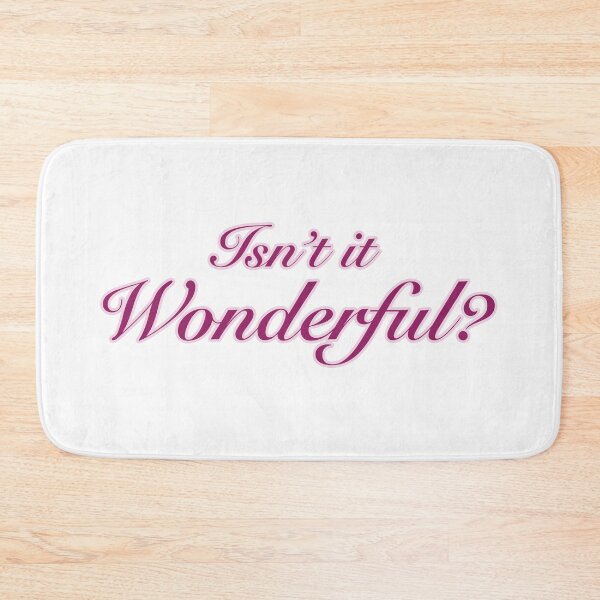 Item preview, Isn't it wonderful? - Quote designed and sold by zachholmbergart.