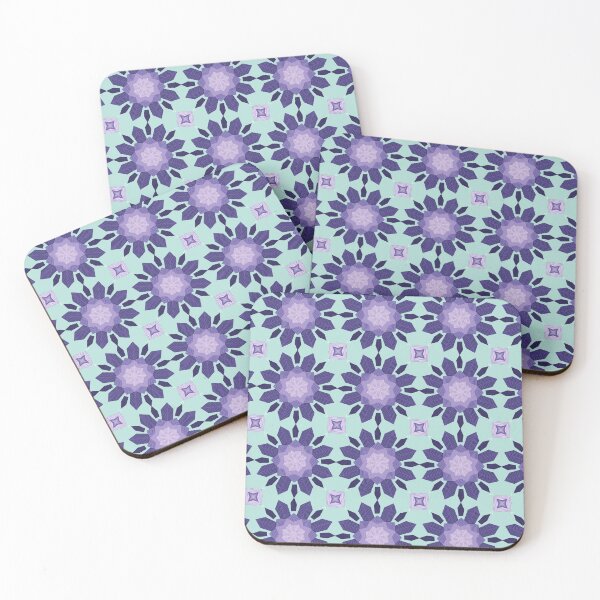 Item preview, Purple snowflake  designed and sold by Moksha Patterns.