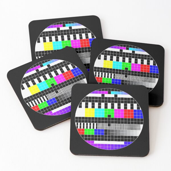 Item preview, "No signal" error message, test screen, grid designed and sold by TrueType.