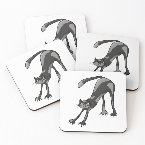Item preview, Cat stretching designed and sold by binti163.