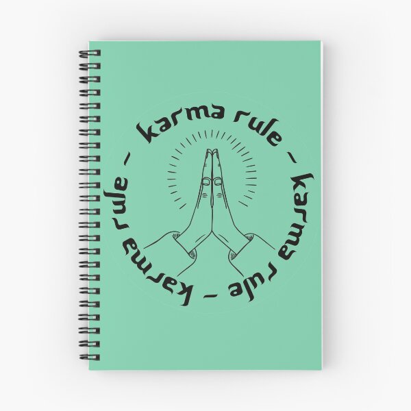 Item preview, Karma Rule - We Prey for Karma Rule - Mint Green designed and sold by NoMatterLab.