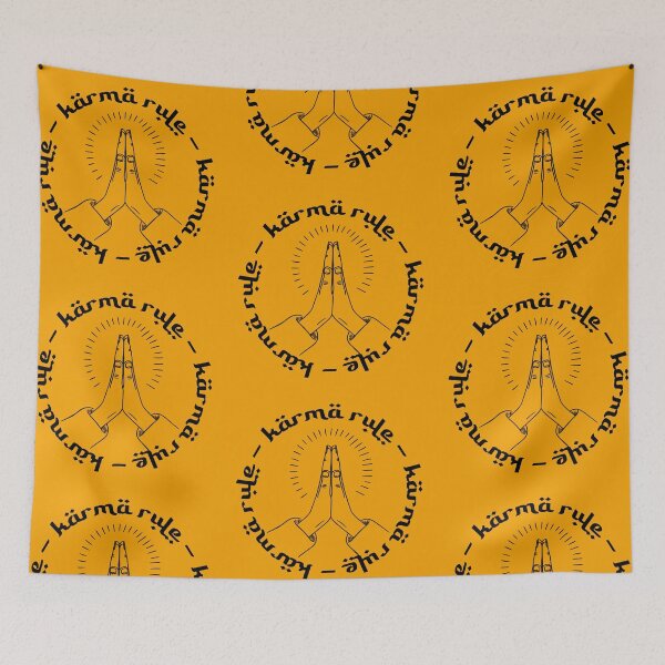 Item preview, Karma Rule - We Prey for Karma Rule - Orange designed and sold by NoMatterLab.