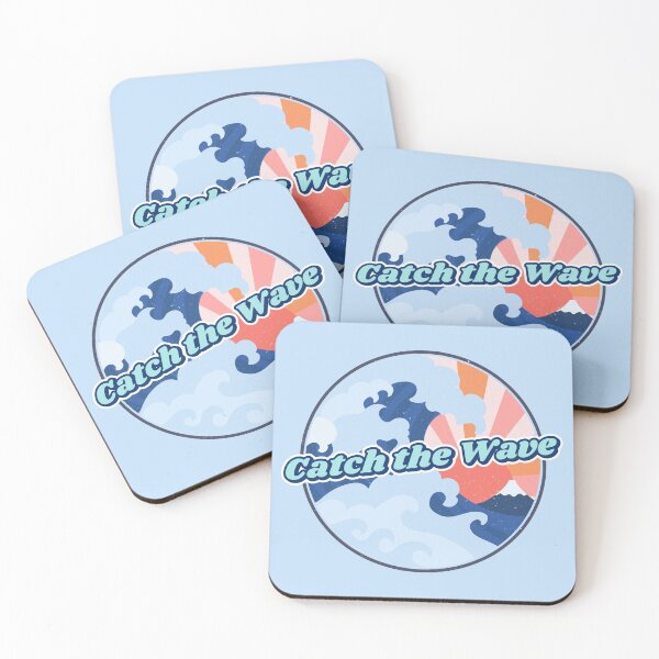 Item preview, Catch the wave - Cool Retro Surfers Surfing Gift designed and sold by mayamay0.