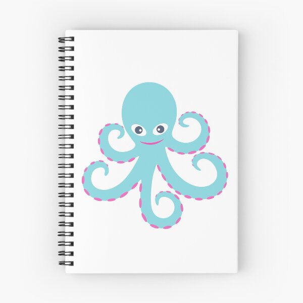 Item preview, Sky blue octopus designed and sold by treasure-crafts.