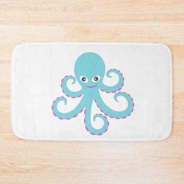 Item preview, Sky blue octopus designed and sold by treasure-crafts.