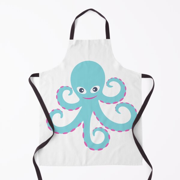 Item preview, Sky blue octopus designed and sold by treasure-crafts.
