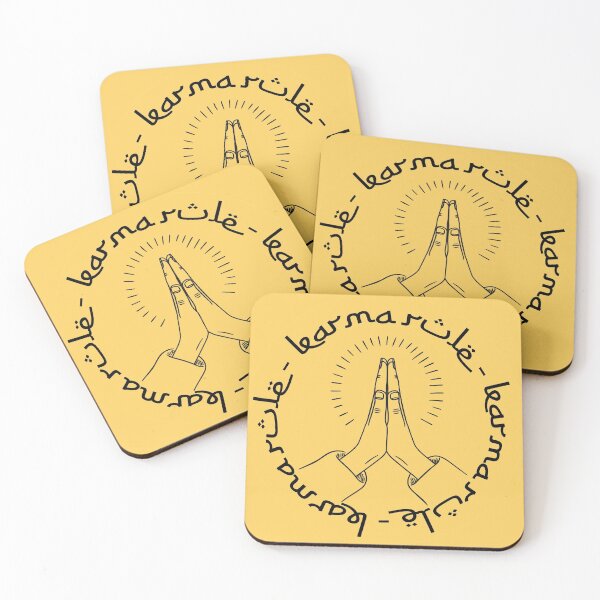 Item preview, Karma Rule - We Prey for Karma Rule - Yellow designed and sold by NoMatterLab.