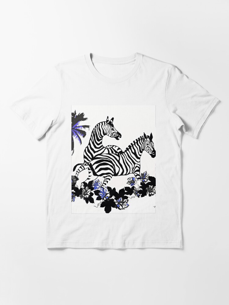 "Zebras " Tshirt by Overthetopsm Redbubble zebra tshirts animal