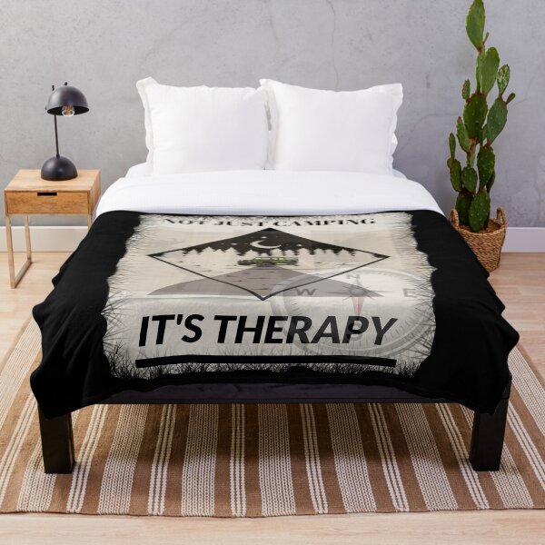 Item preview, CAMPING AND THERAPY designed and sold by HammerEdge.
